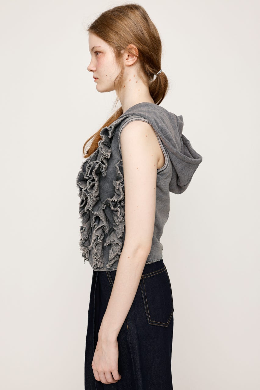 SLY | FRONT ZIP FRILL トップス (その他トップス ) |SHEL'TTER WEBSTORE