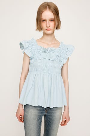SLY | RIBBON ARM FRILL トップス (その他トップス ) |SHEL'TTER WEBSTORE