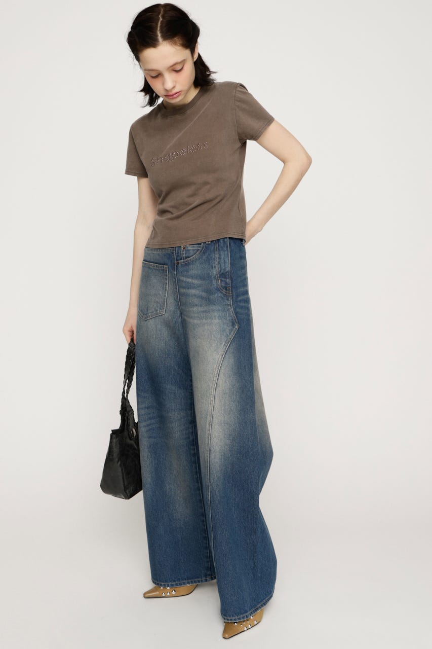 SLY | BACK TO FRONT DENIM パンツ (ストレート ) |SHEL'TTER WEBSTORE