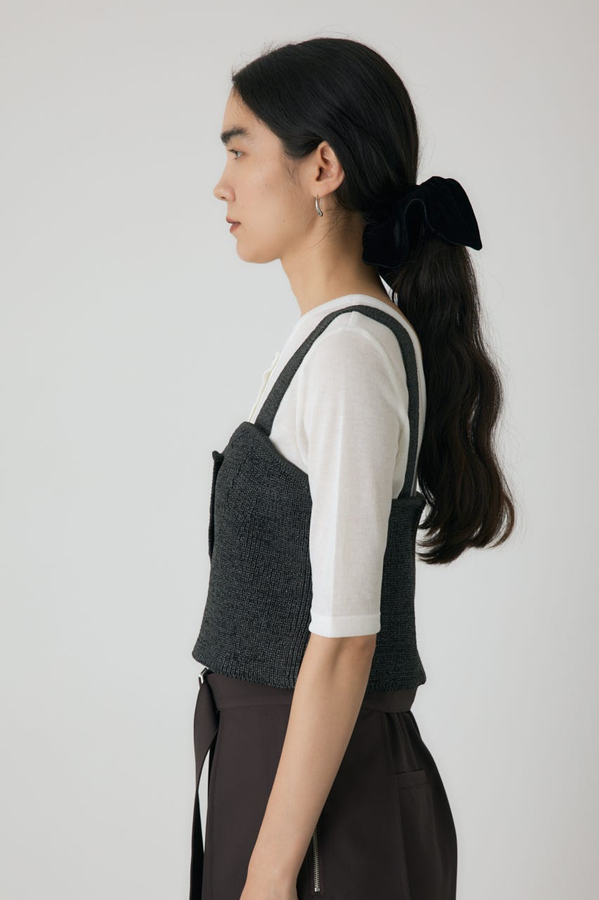 AZUL BY MOUSSY | ストローヤーンビスチェ (キャミソール ) |SHEL'TTER