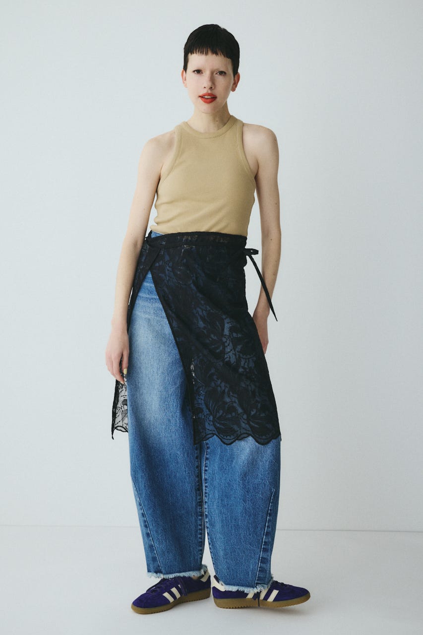HeRIN.CYE | Lace wrap skirt (スカート(ロング) ) |SHEL'TTER WEBSTORE