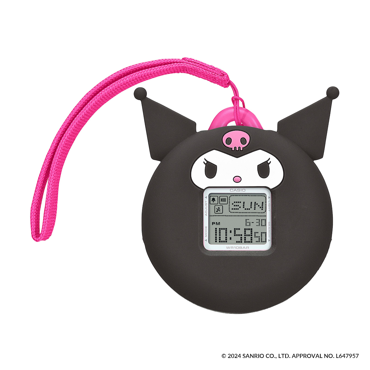 サンリオの“クロミ”が「BABY-G」のアンバサダーに！ チャームで