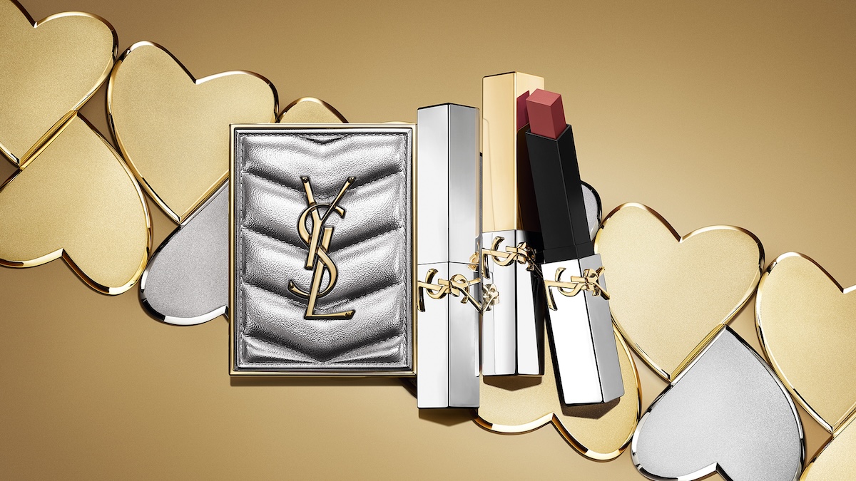 YSL」からシルバーとゴールドのパッケージがゴージャスな限定