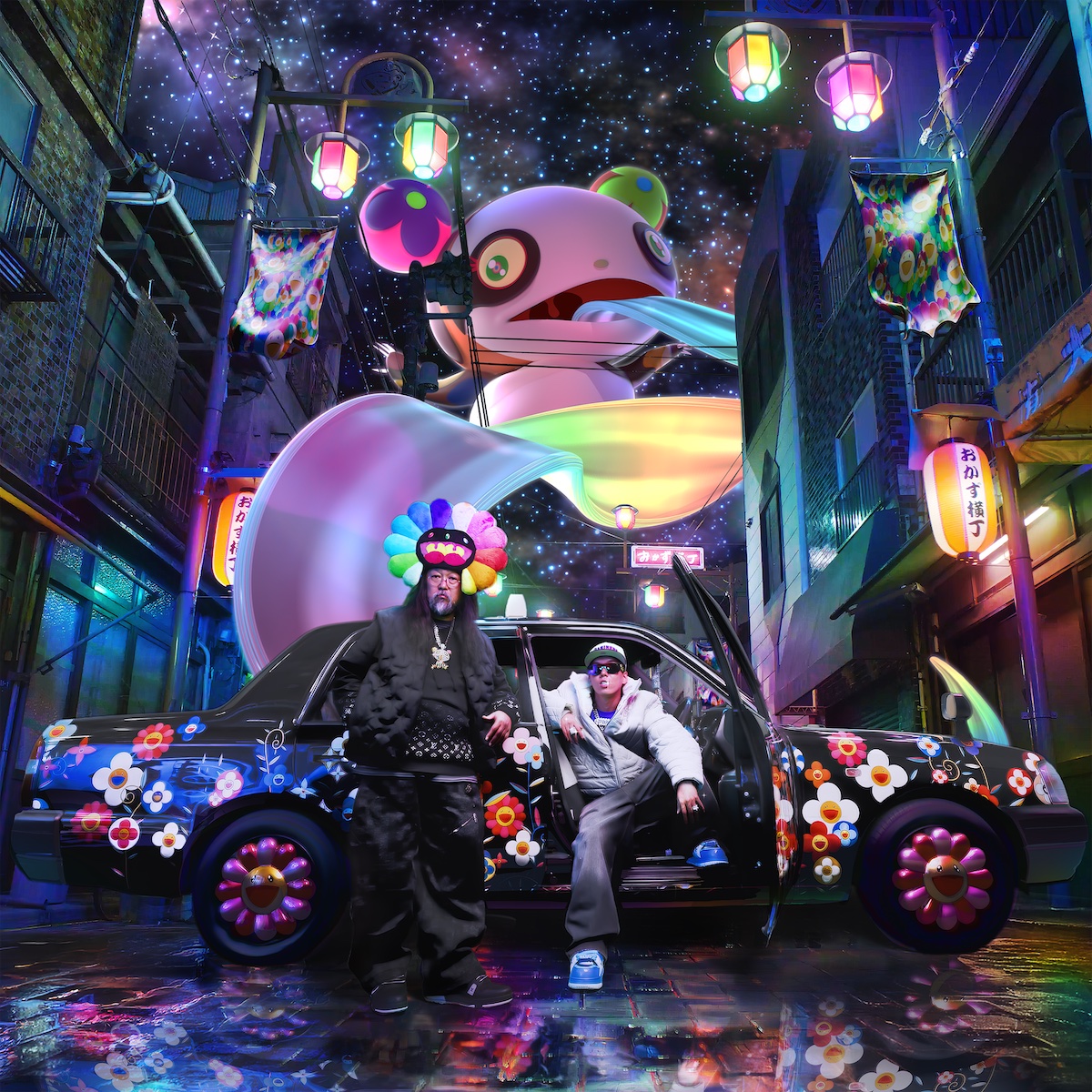 村上隆とJP THE WAVYが新曲「LV MURAKAMI」をリリース 村上と「ルイ
