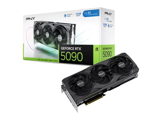 PNY PNY GeForce RTX 5090 Overclocked Triple Fan GEFORCE RTX 5090