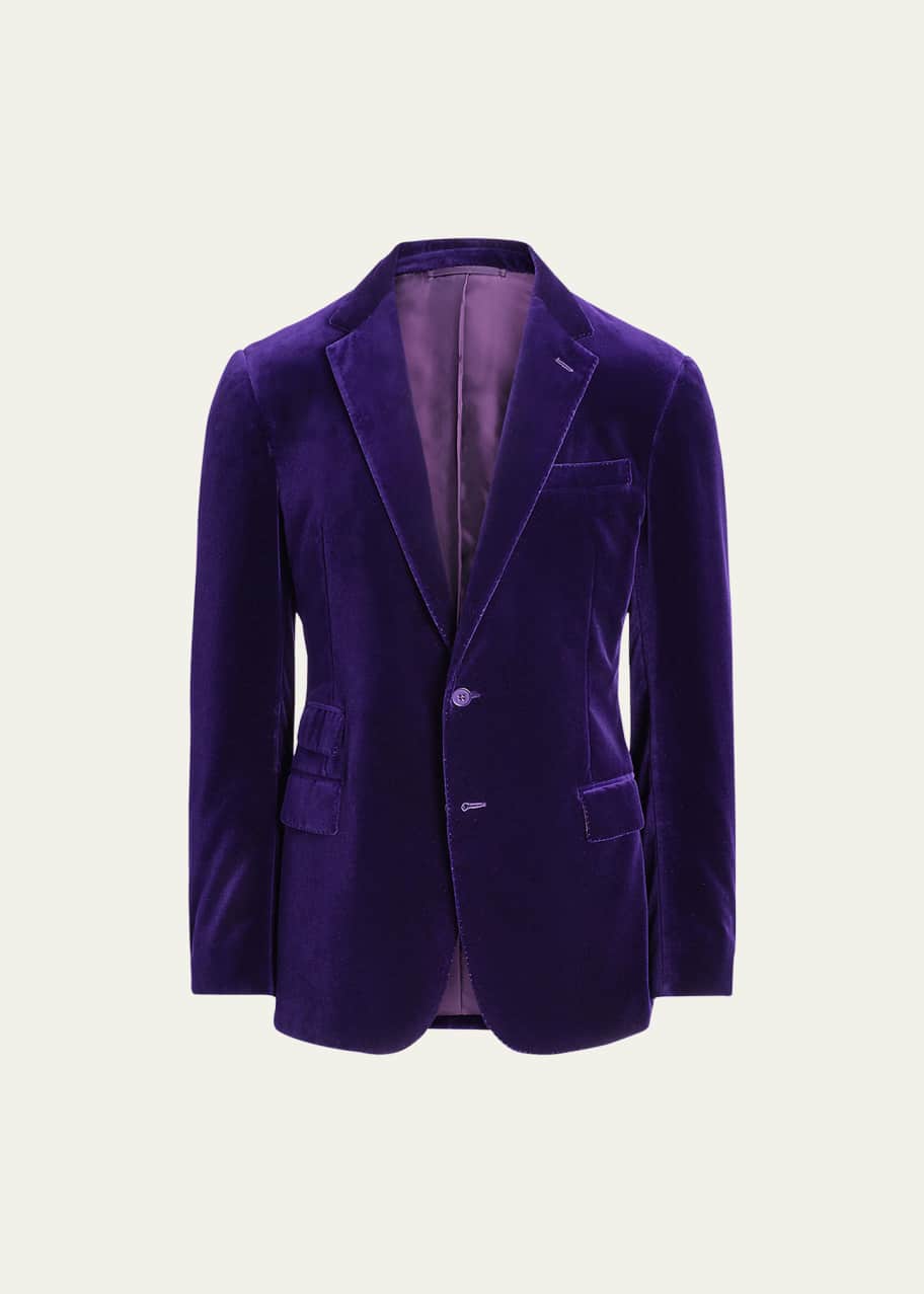 Ralph Lauren Purple Label Men's Kent Classic Velvet Sport Jacket