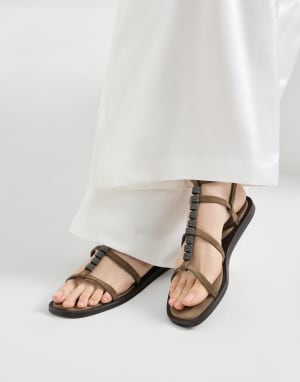 レディースレザーサンダル | Brunello Cucinelli