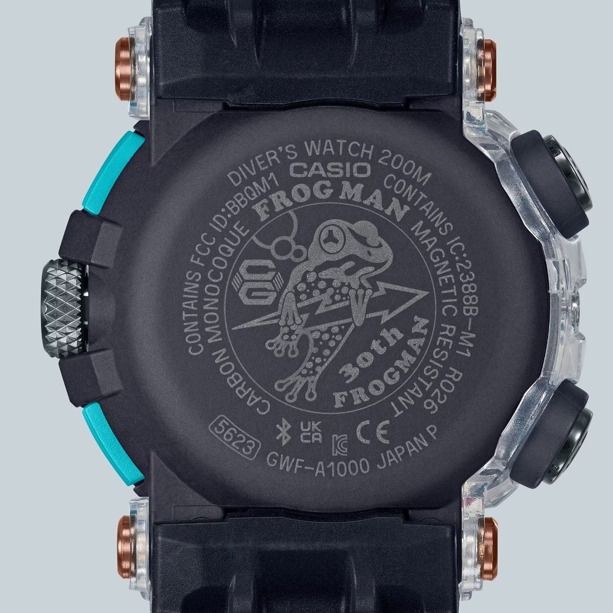 G-SHOCK MASTER OF G - SEA FROGMAN Men Watch GWF-A1000APF-1ADR