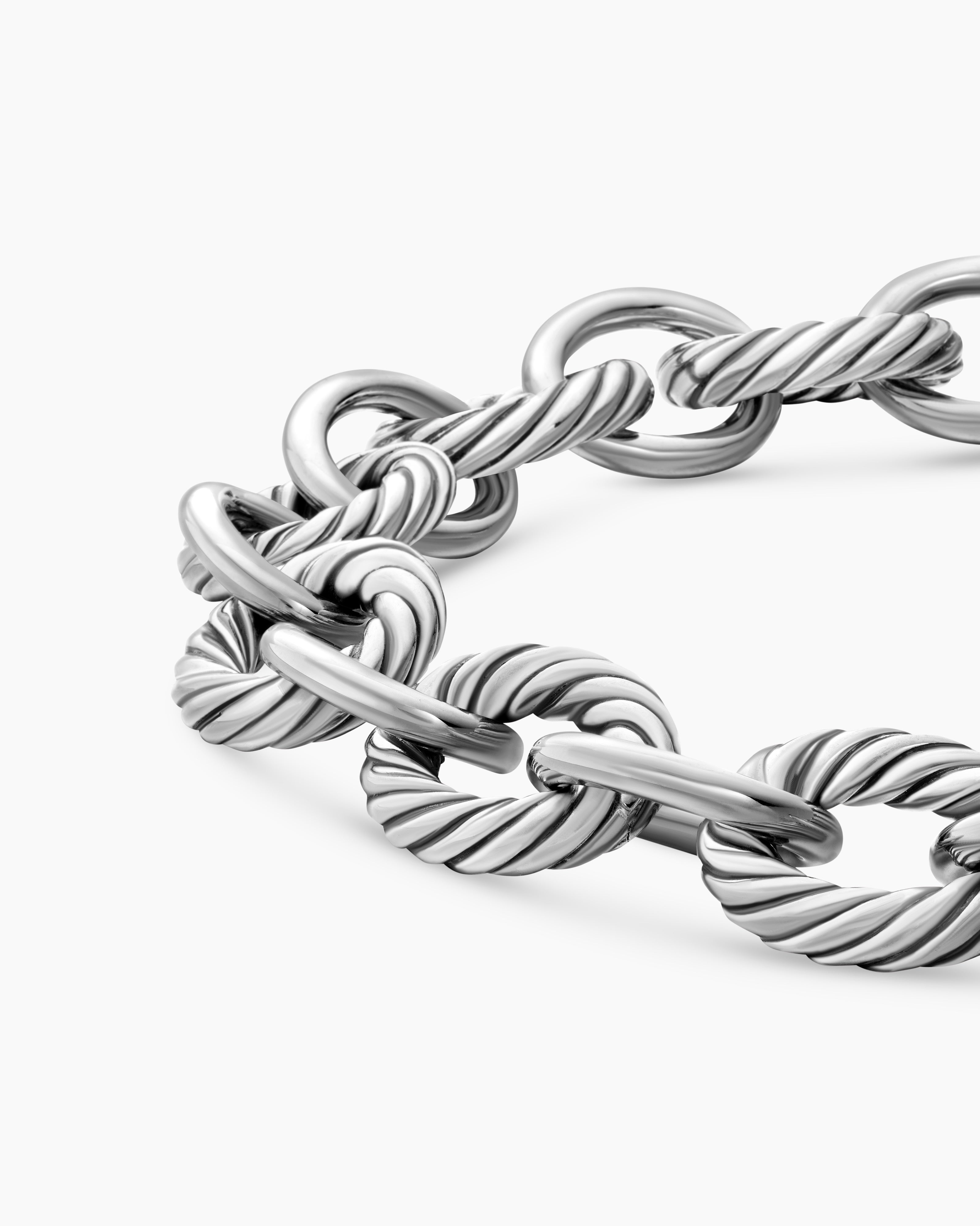 DAVID YURMAN オーバルリンクチェーンブレスレット 新品 10mm DAVID