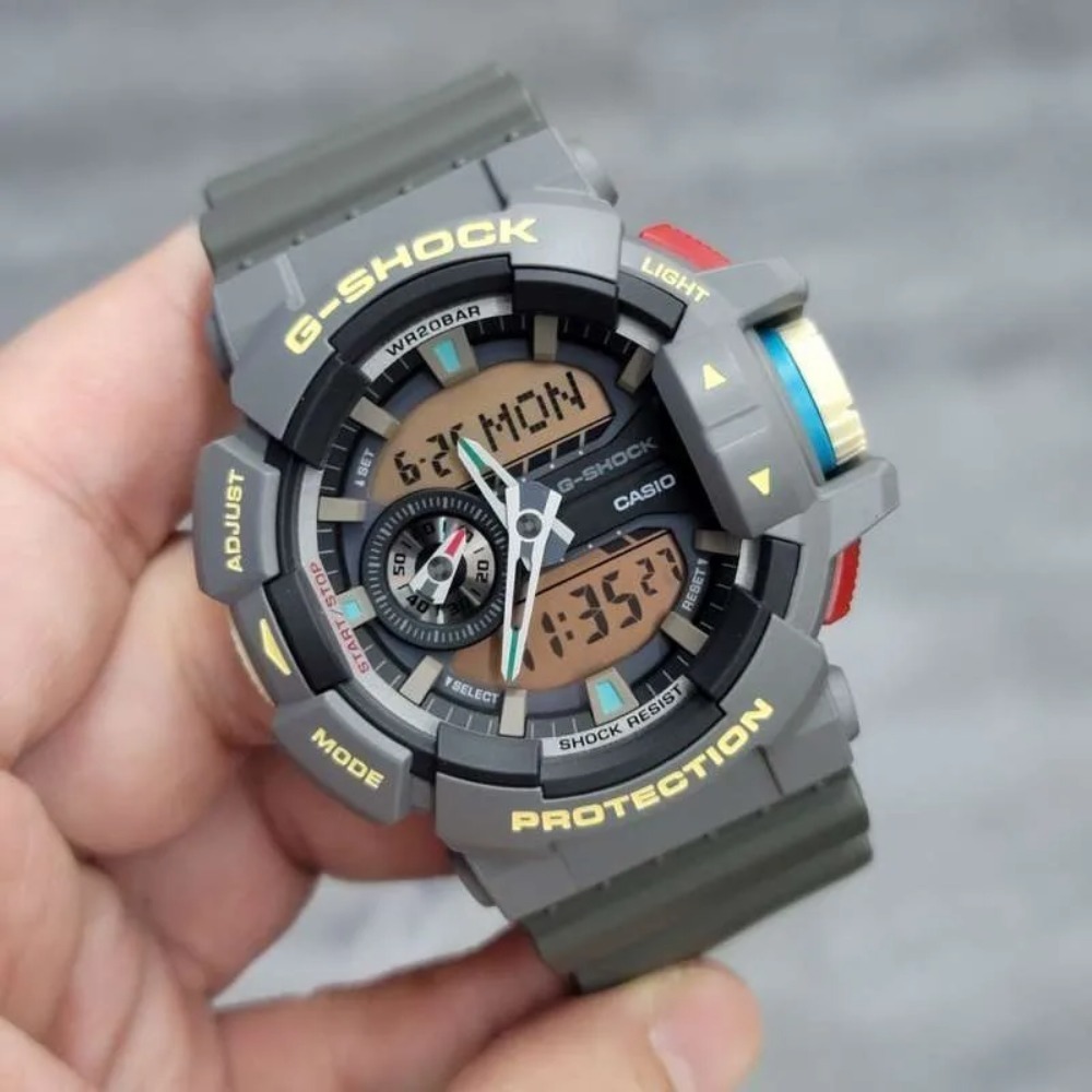 G-SHOCK GA-400PC-8ADR ANALOG DIGITAL ORIGINAL | DINOMARKET