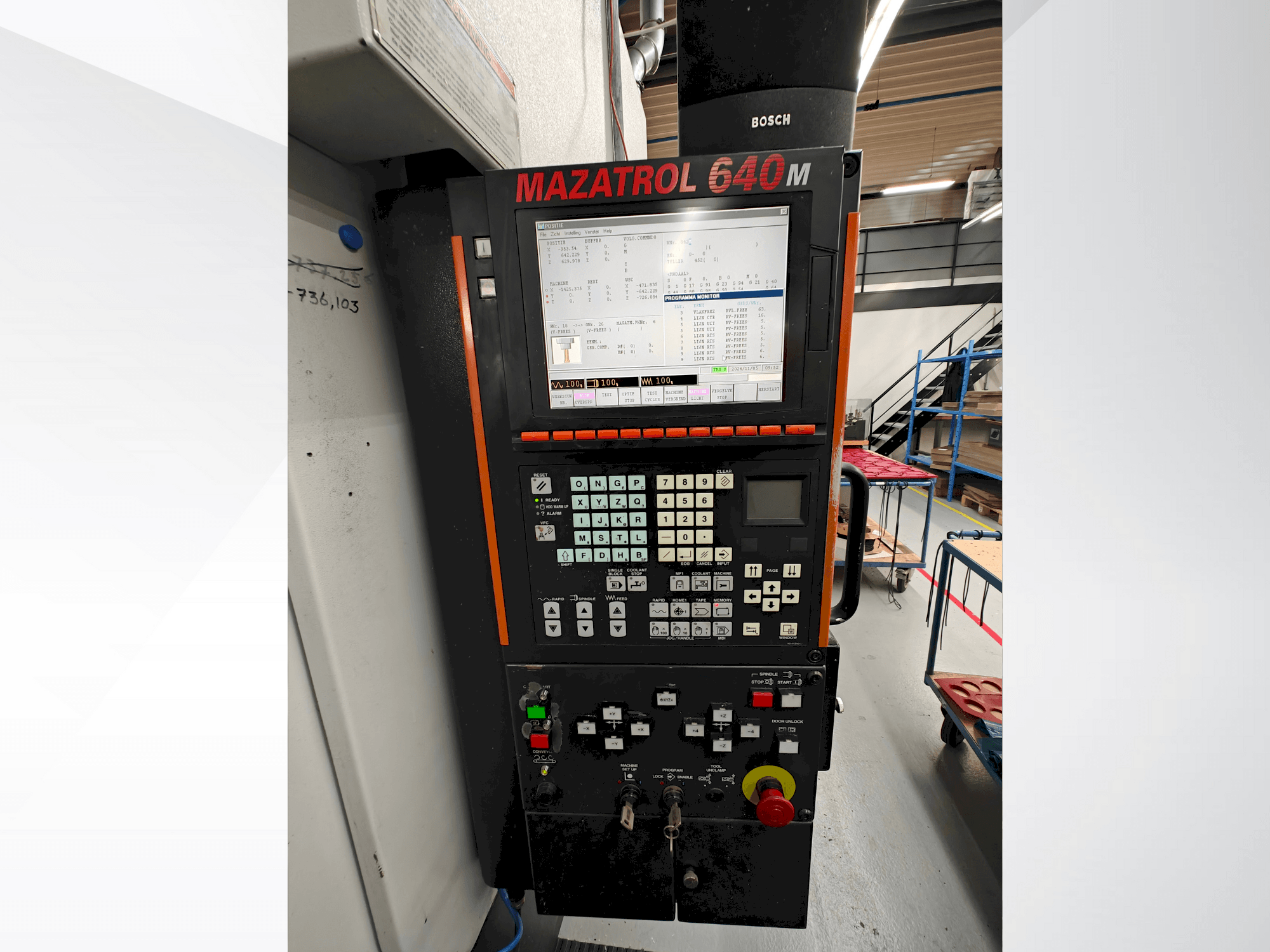 Mazak VTC-300C Machining center - vertical Used machines - Exapro