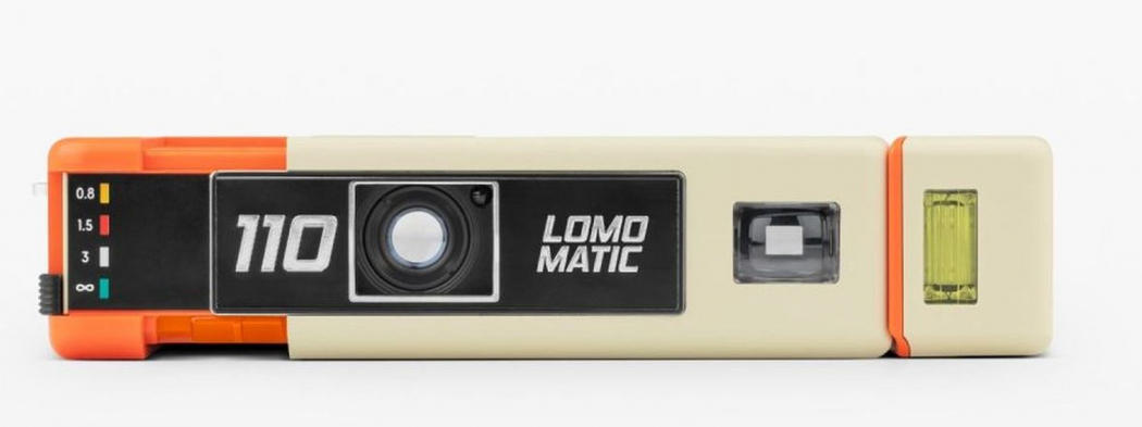 Lomography Lomomatic 110 Camera & Flash Golden Gate - Foto Erhardt