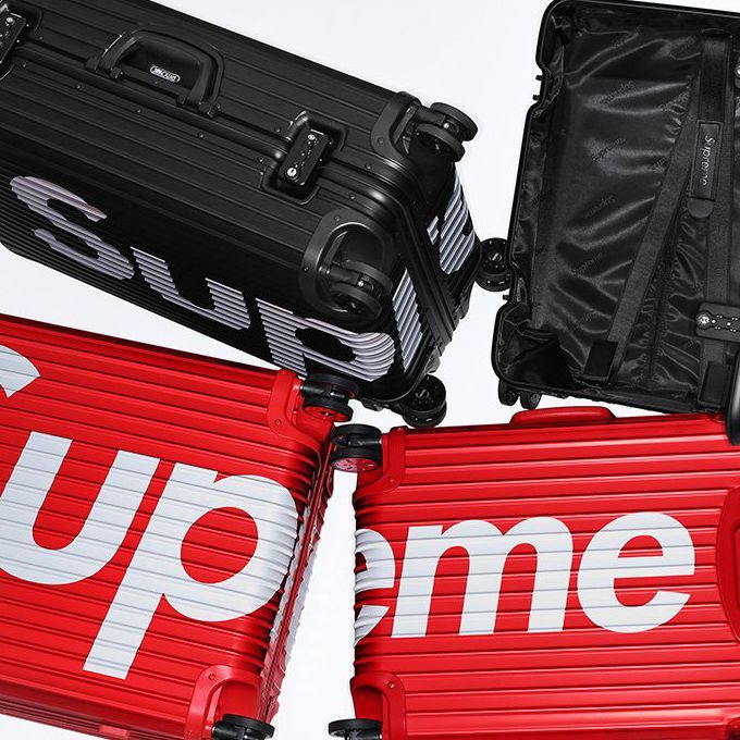 シュプリーム感満載のリモワ・スーツケース | GQ JAPAN