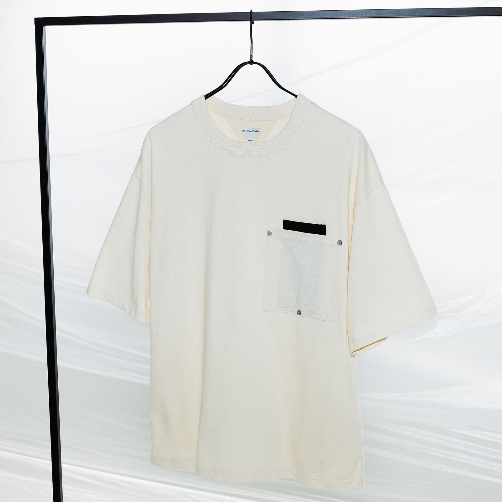 BOTTEGA VENETA 】コットン半袖シャツジャケット BOTTEGA VENETA