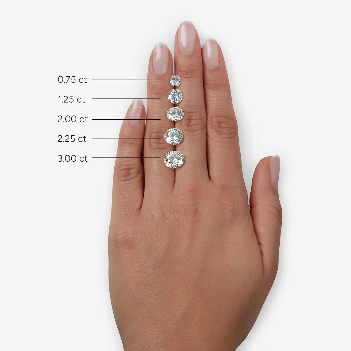 Audrey 1 ctw Round Lab Grown Diamond Double Twist Engagement Ring