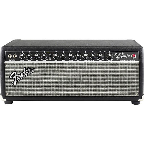 Open Box Fender Super Bassman Pro 300W Tube Bass Amp Head Black