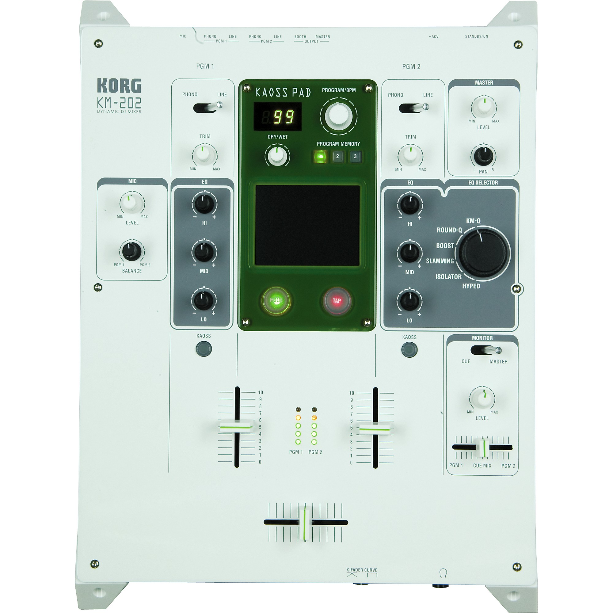 KORG KM-202 2-Channel KAOSS DJ Mixer | Guitar Center