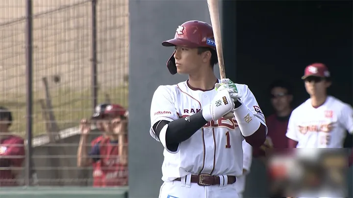 公式】宗山塁(東北楽天)｜パ・リーグ.com｜無料動画・個人成績｜選手