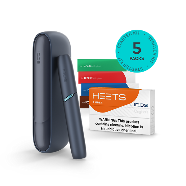 Buy IQOS ORIGINALS Flavor Starter Pack Online (Slate) | IQOS USA
