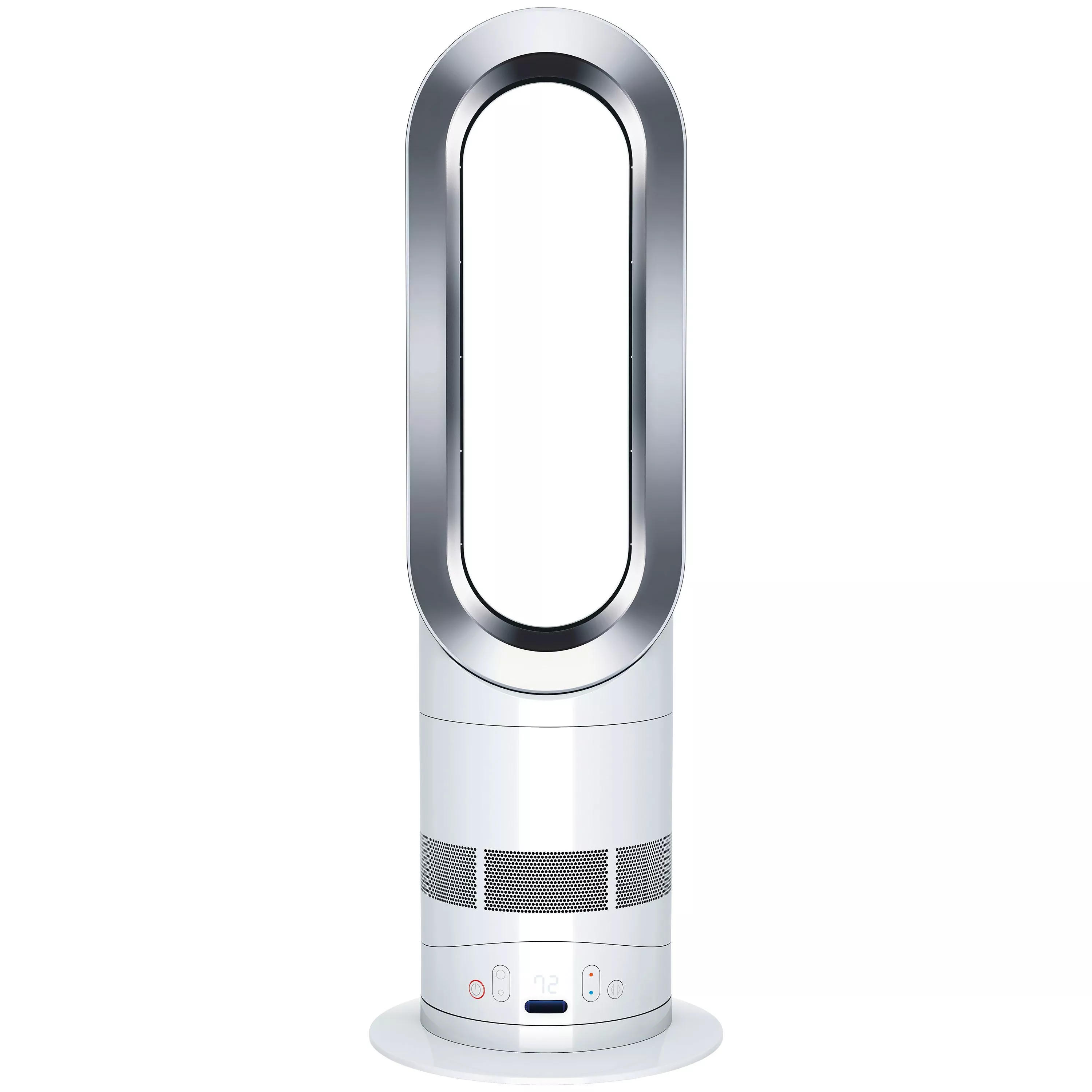 Dyson AM05 Hot & Cool™ Fan Heater, White / Silver