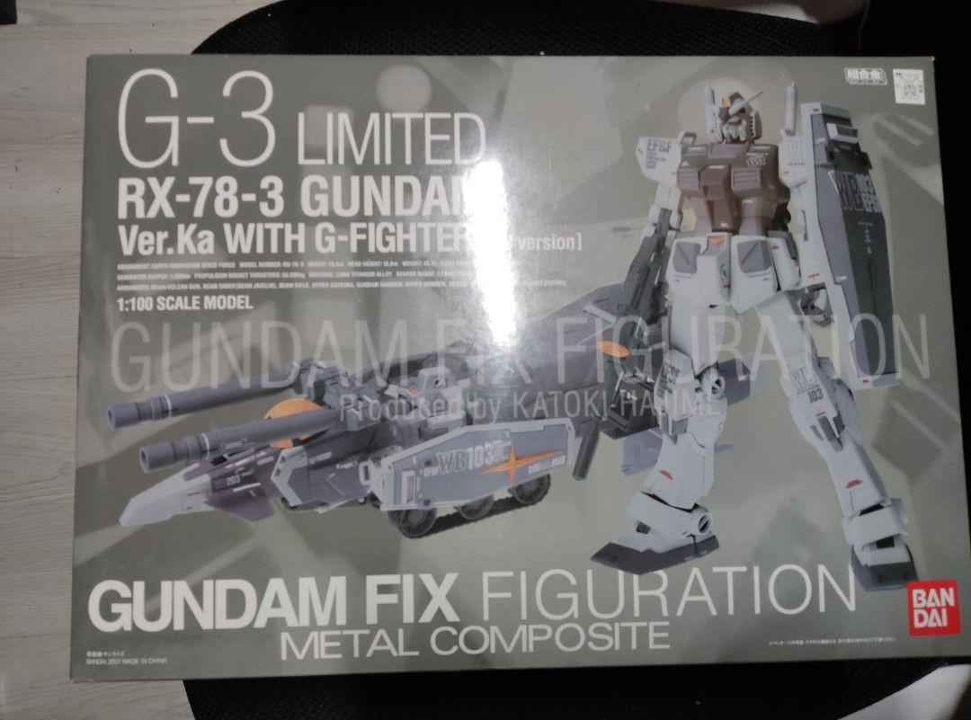 絕版罕有全新Gundam Fix Figuration Metal Composite G3 Limited RX-78