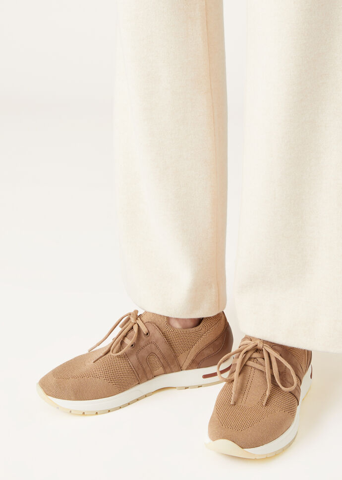 360 LP Lady Flexy Walk Sneaker Wish® Wool Dusty Camel | Low Top