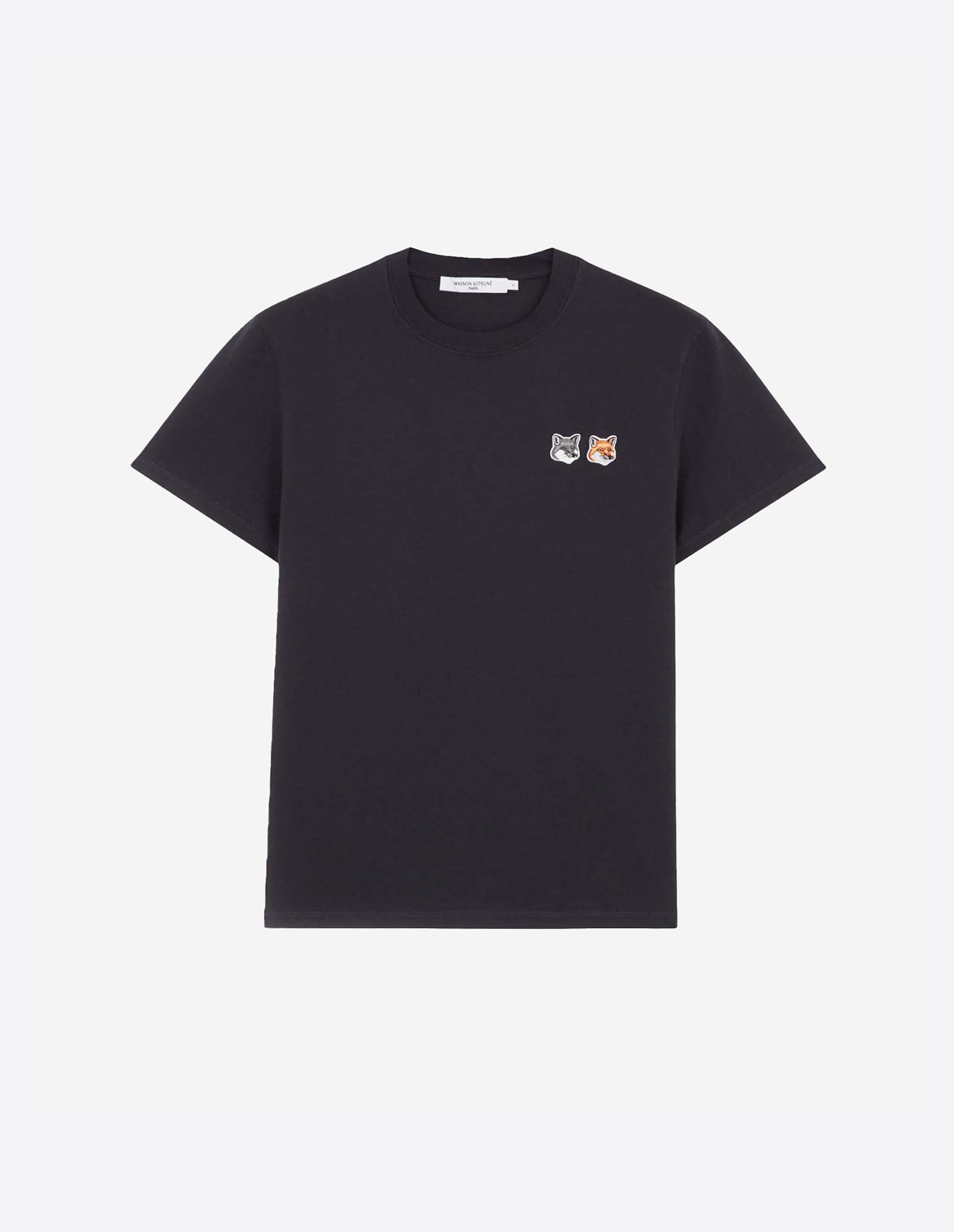 DOUBLE FOX HEAD PATCH CLASSIC TEE-SHIRT | Maison Kitsuné