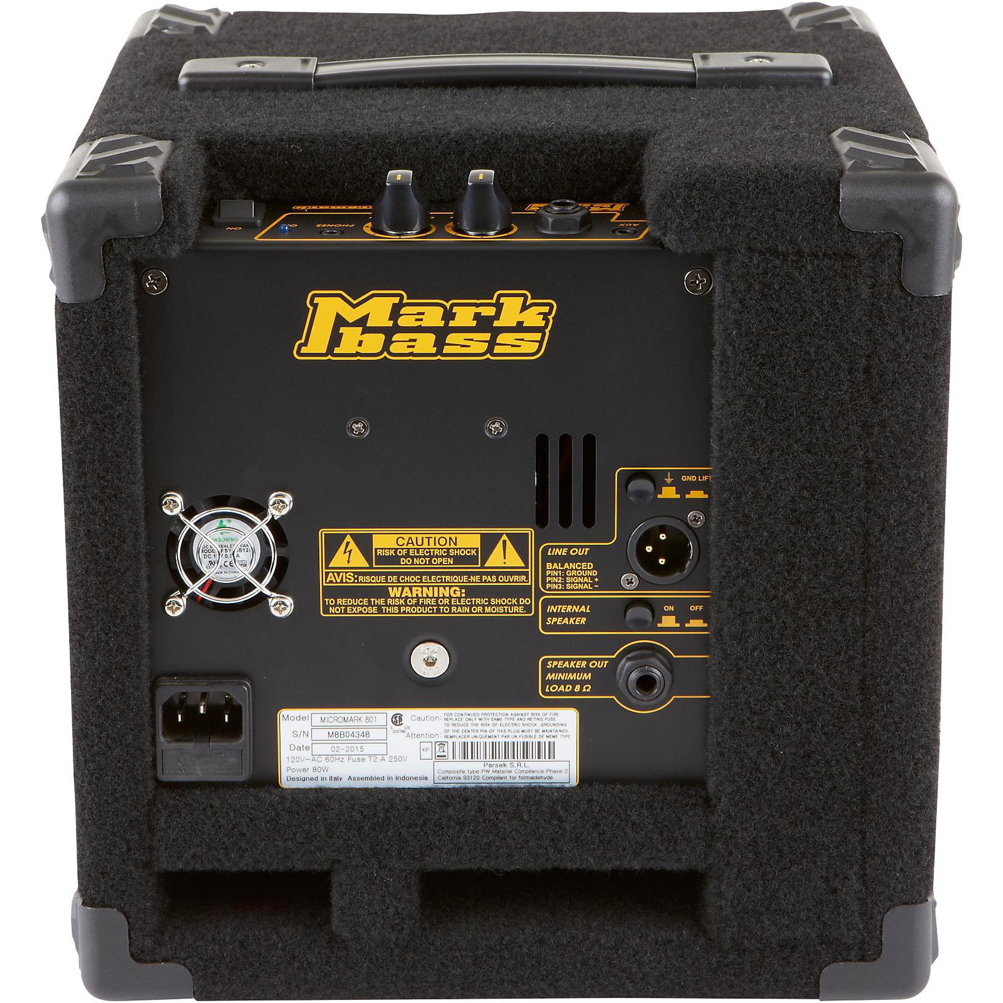 Markbass Micromark 801 60W 1x8 Bass Combo Amp | Music & Arts