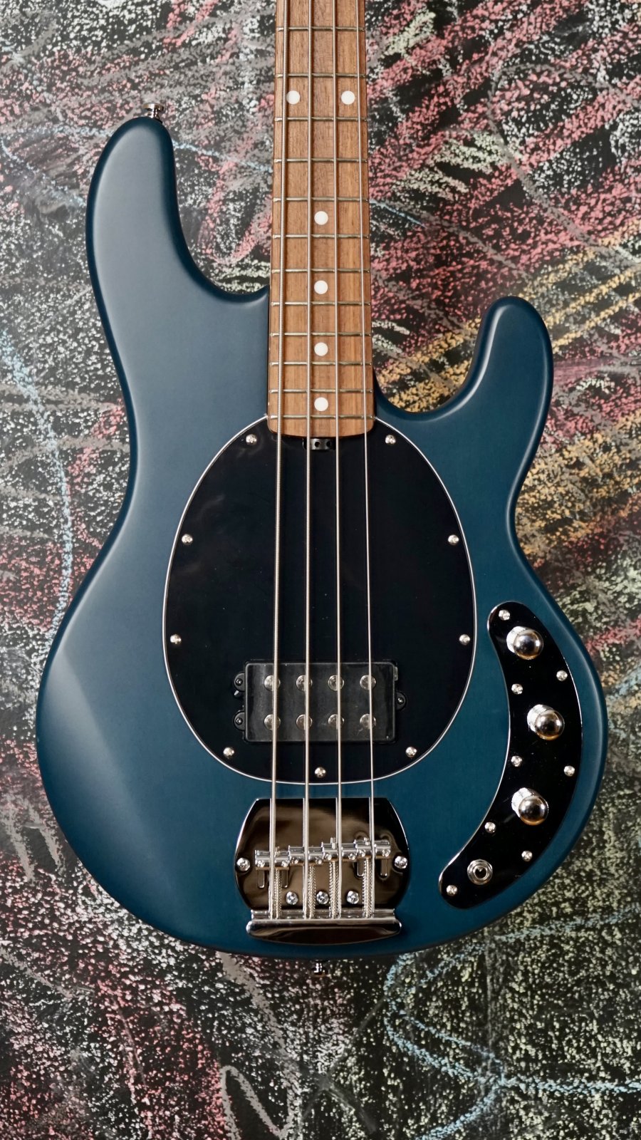 Sterling by Music Man StingRay4 Trans Blue Satin