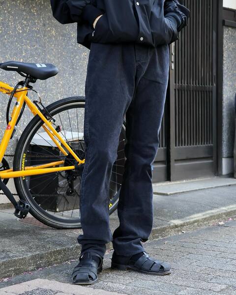 nonnative DWELLER 2WAY 5P JEANS 01 COTTON CORD SULFUR DYE NN-P4515