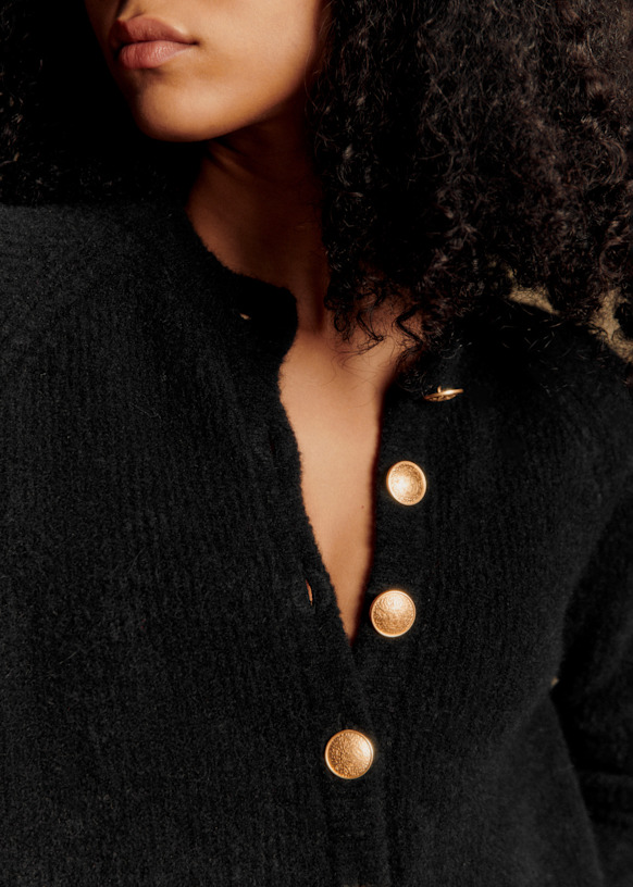 Othello Cardigan - Ice Blue - Baby Alpaca - Octobre Éditions