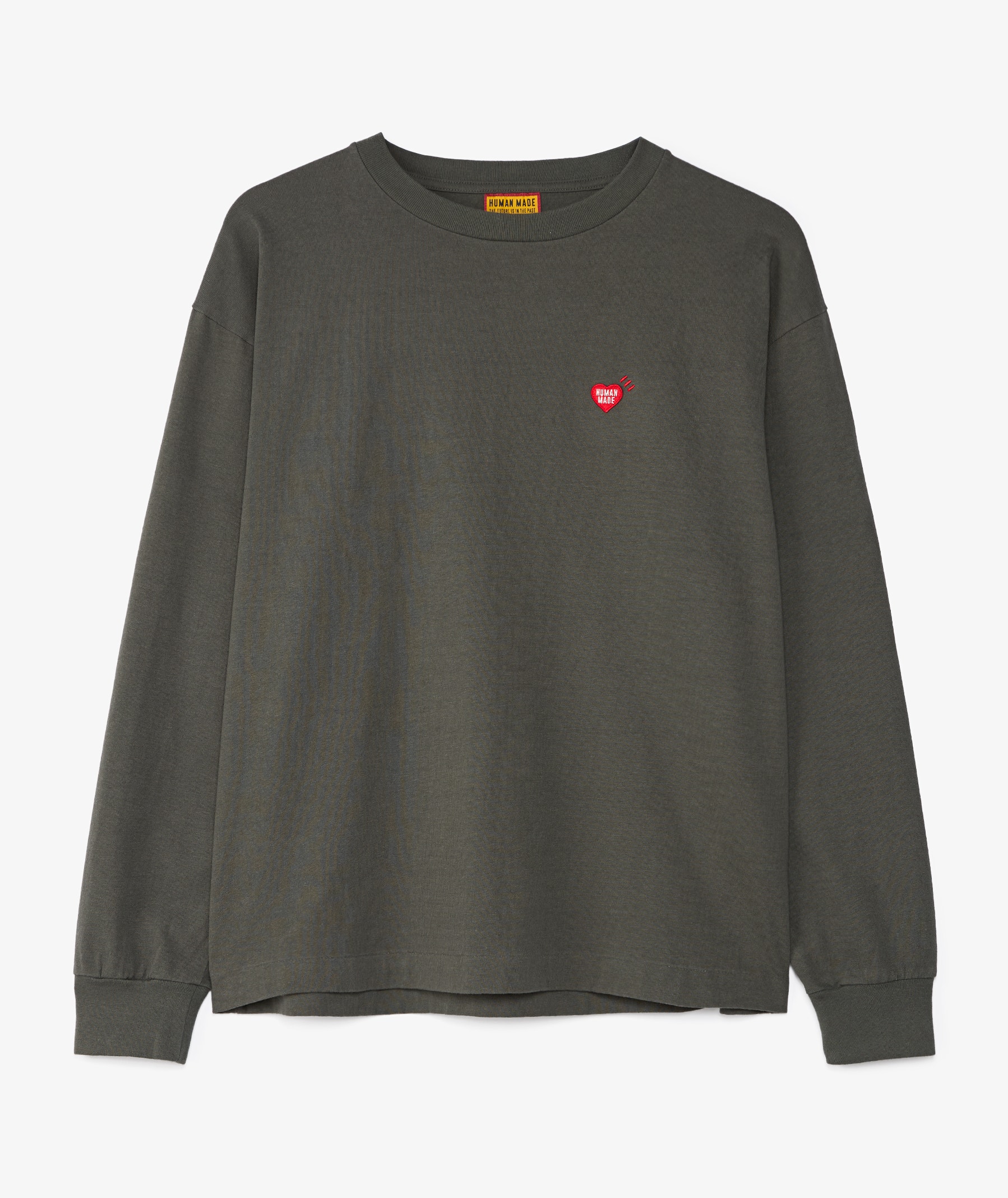 HUMAN MADE 04 Graphic Long Sleeve T-Shirt | Charcoal | SVD