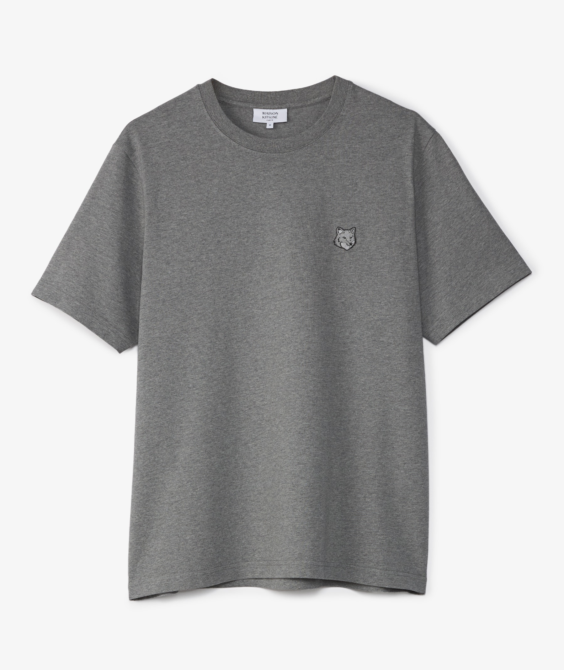 MAISON KITSUNÉ Bold Fox Head Patch Comfort T-Shirt in Turquoise