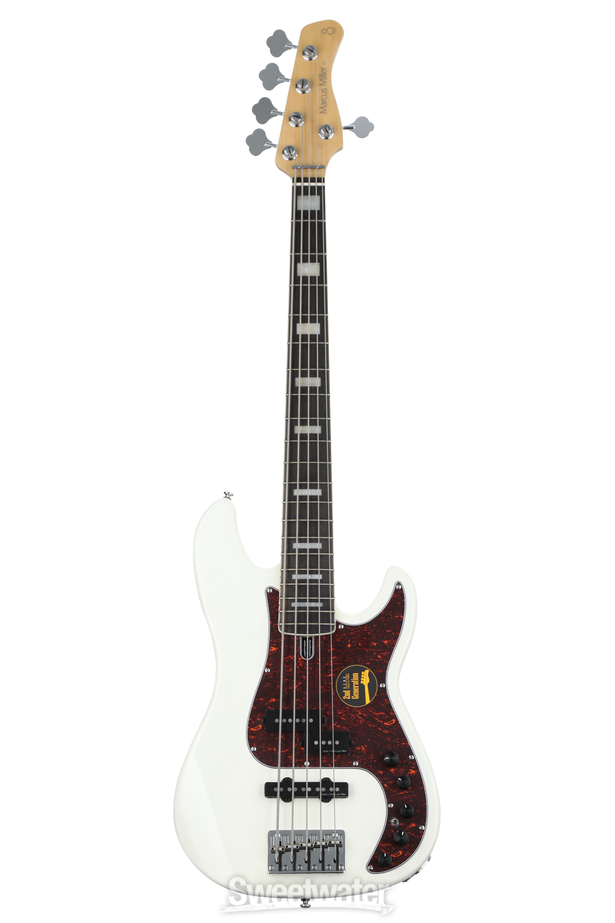 Sire Marcus Miller P7 Alder 5-string Bass Guitar - Antique White