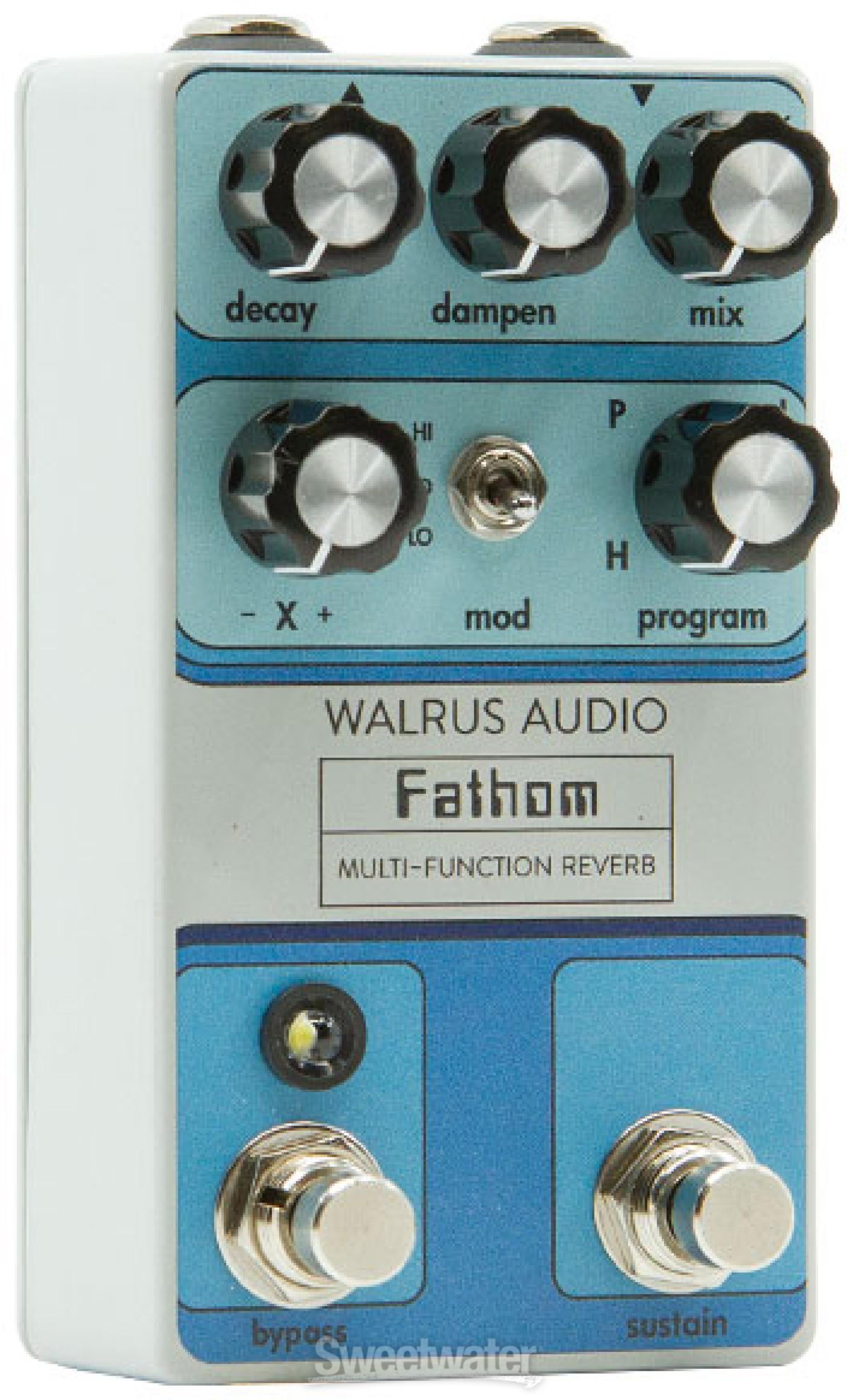 Walrus Audio Fathom Multi-function Reverb Pedal - Limited Retro
