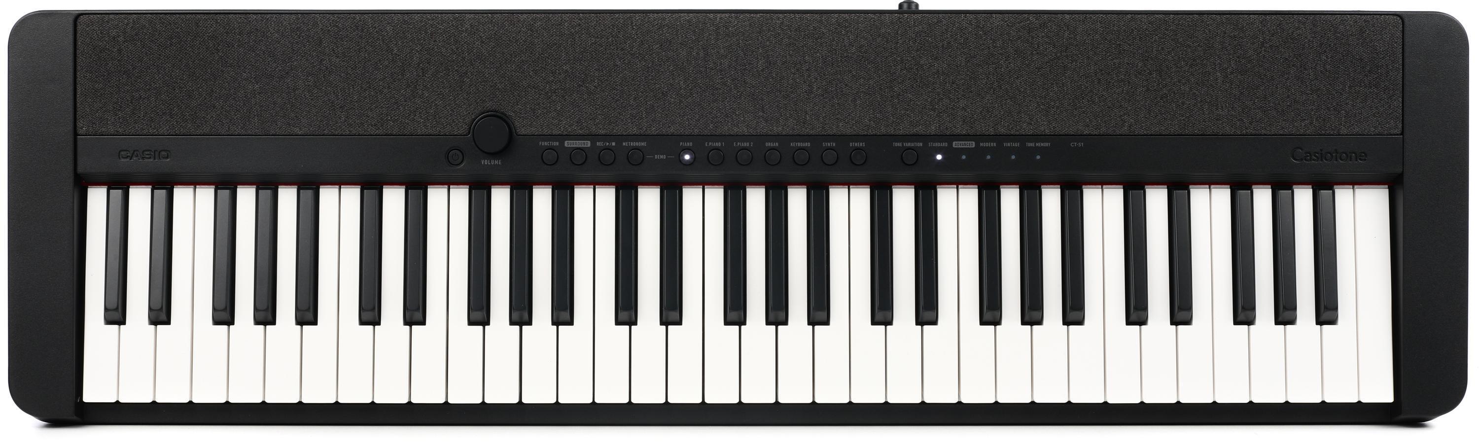 Casio CT-S1 61-key Portable Keyboard - Black Reviews | Sweetwater