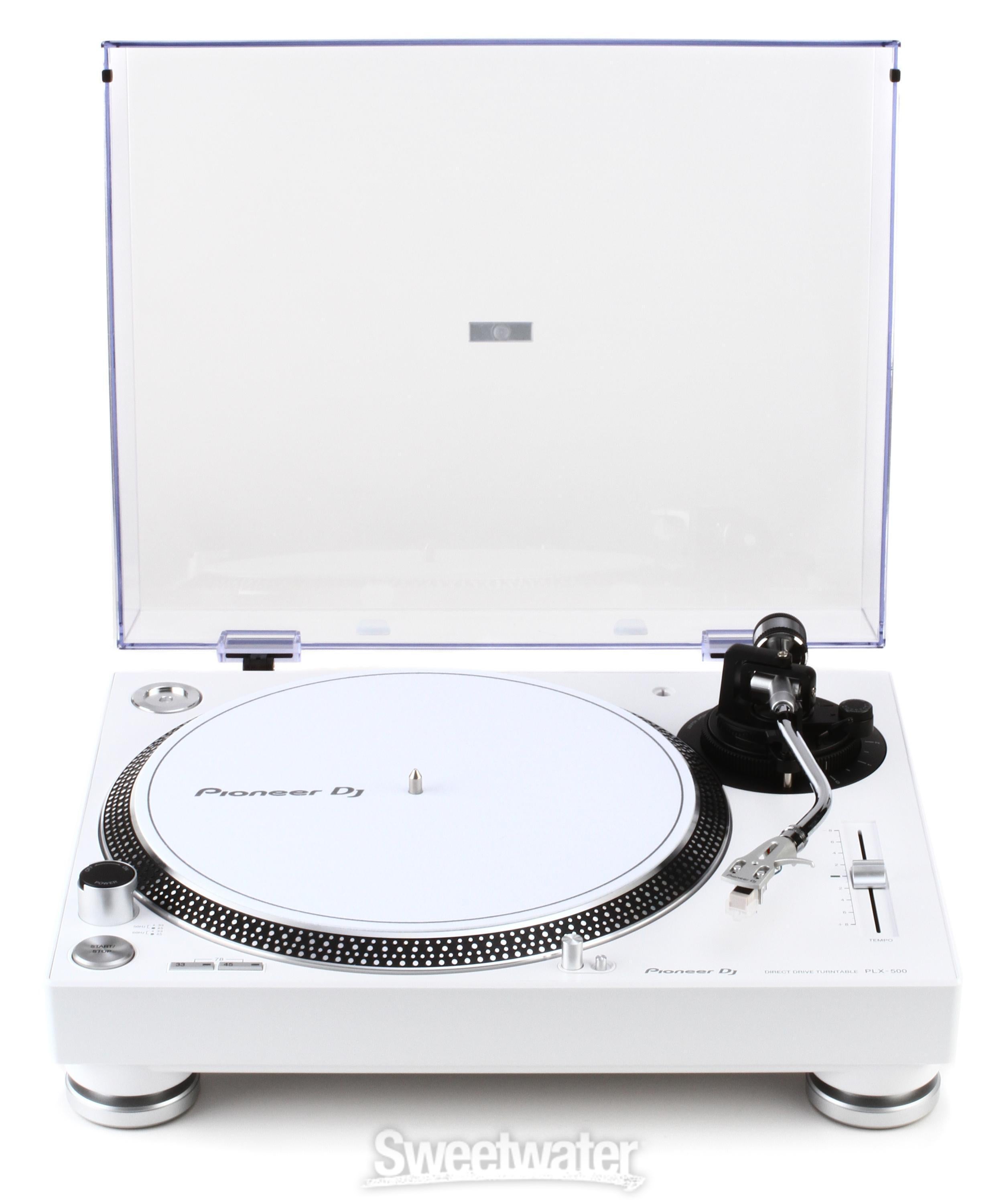 Pioneer DJ PLX-500 Direct Drive Turntable - White Reviews | Sweetwater