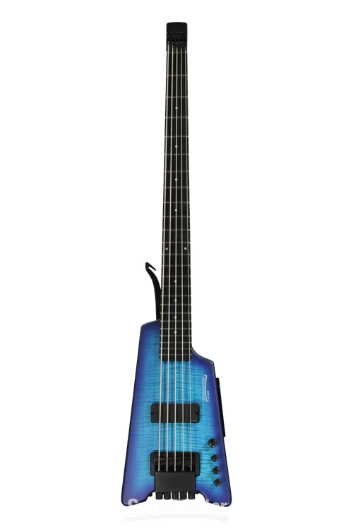 Steinberger XS-15FPA Custom - Transparent Blue | Sweetwater