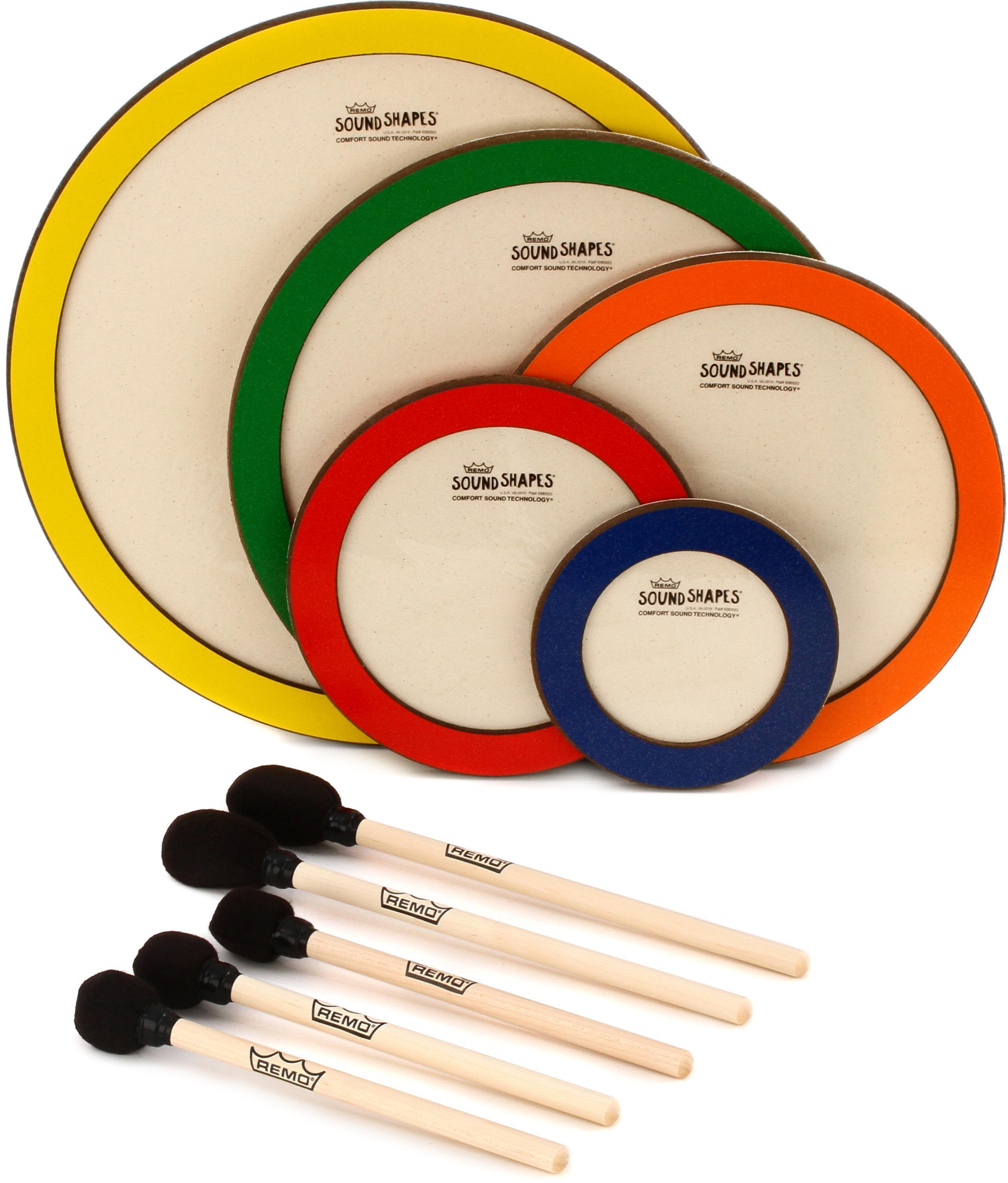Remo Sound Shape Pack - 5 pc - Comfort Sound | Sweetwater