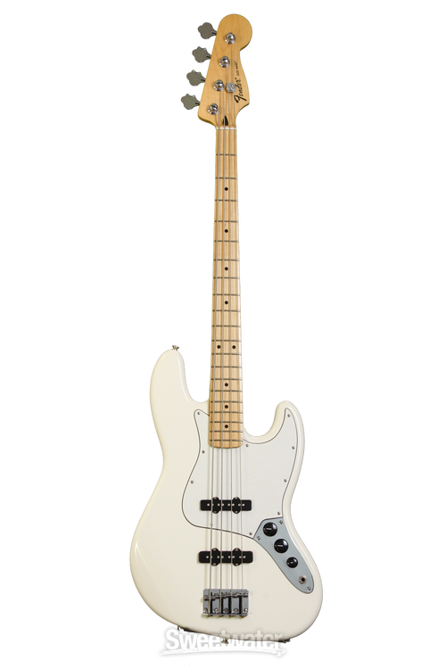 Fender Standard Jazz Bass - Arctic White with Maple Fingerboard
