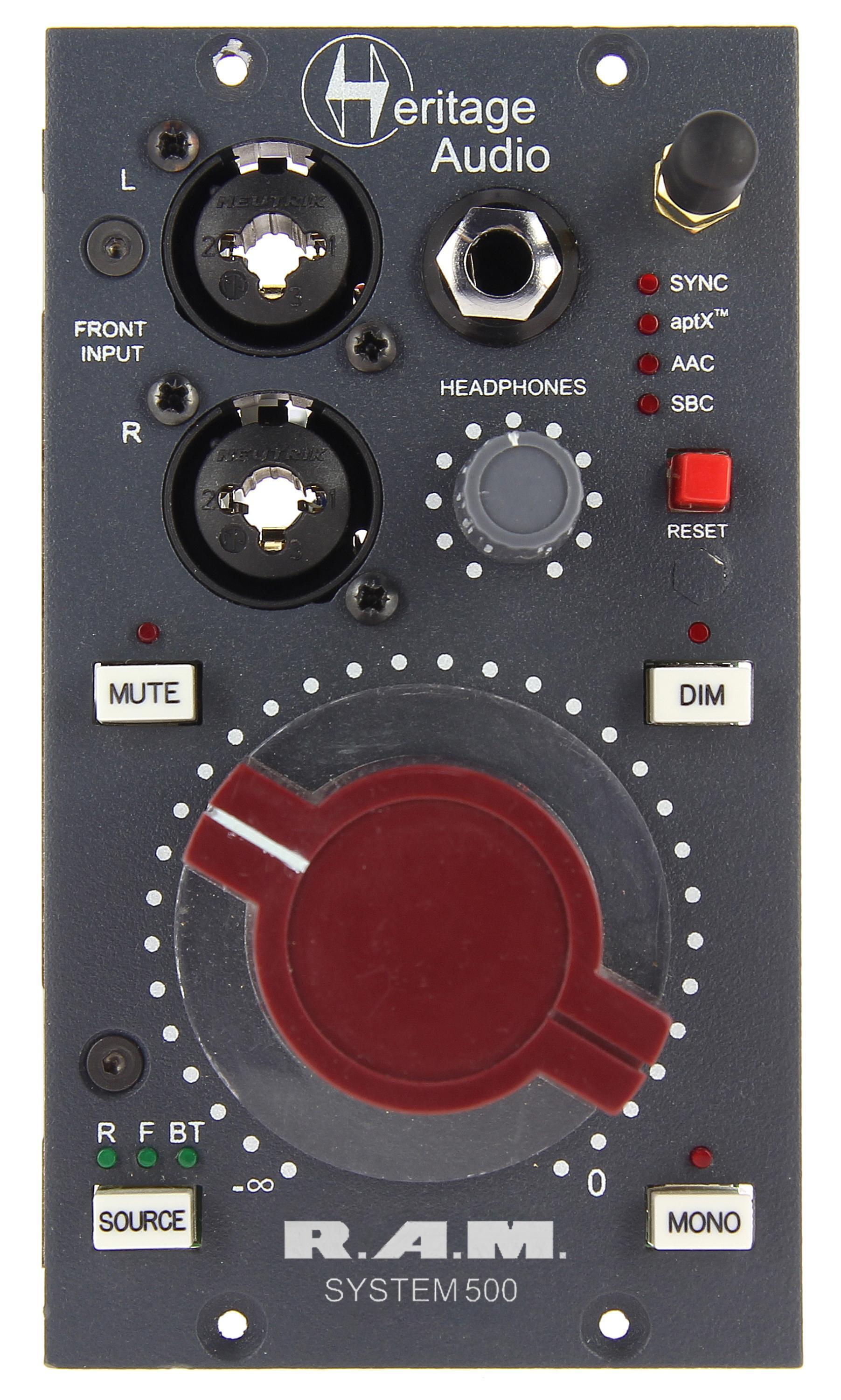 Heritage Audio RAM System 500 500 Series Monitoring Module
