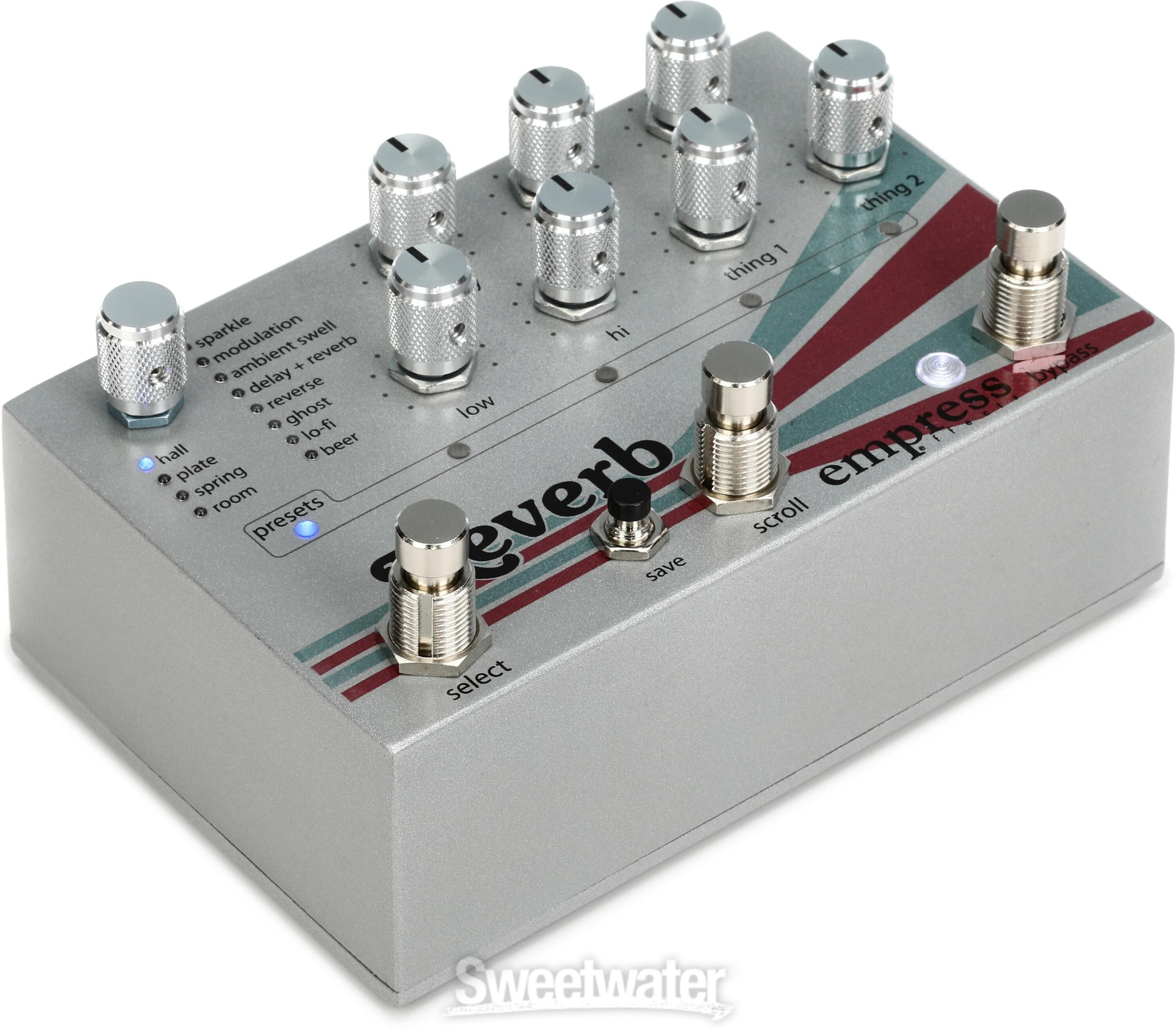 Empress Effects Reverb Pedal | Sweetwater