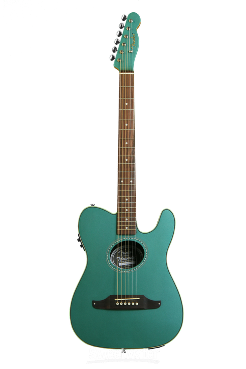 Fender Telecoustic Plus - Sherwood Green | Sweetwater