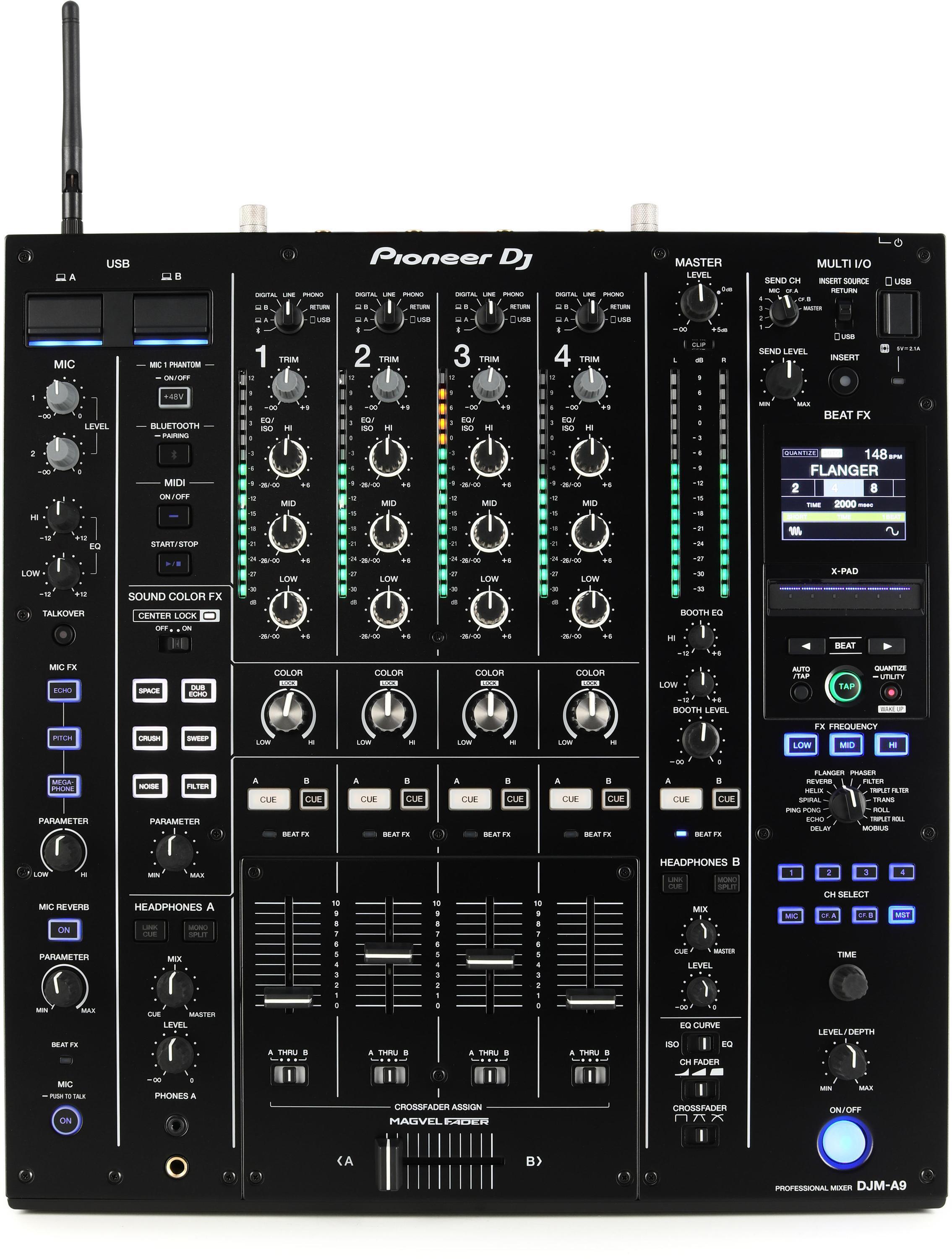 Pioneer DJ DJM-700 4-channel DJ Mixer | Sweetwater