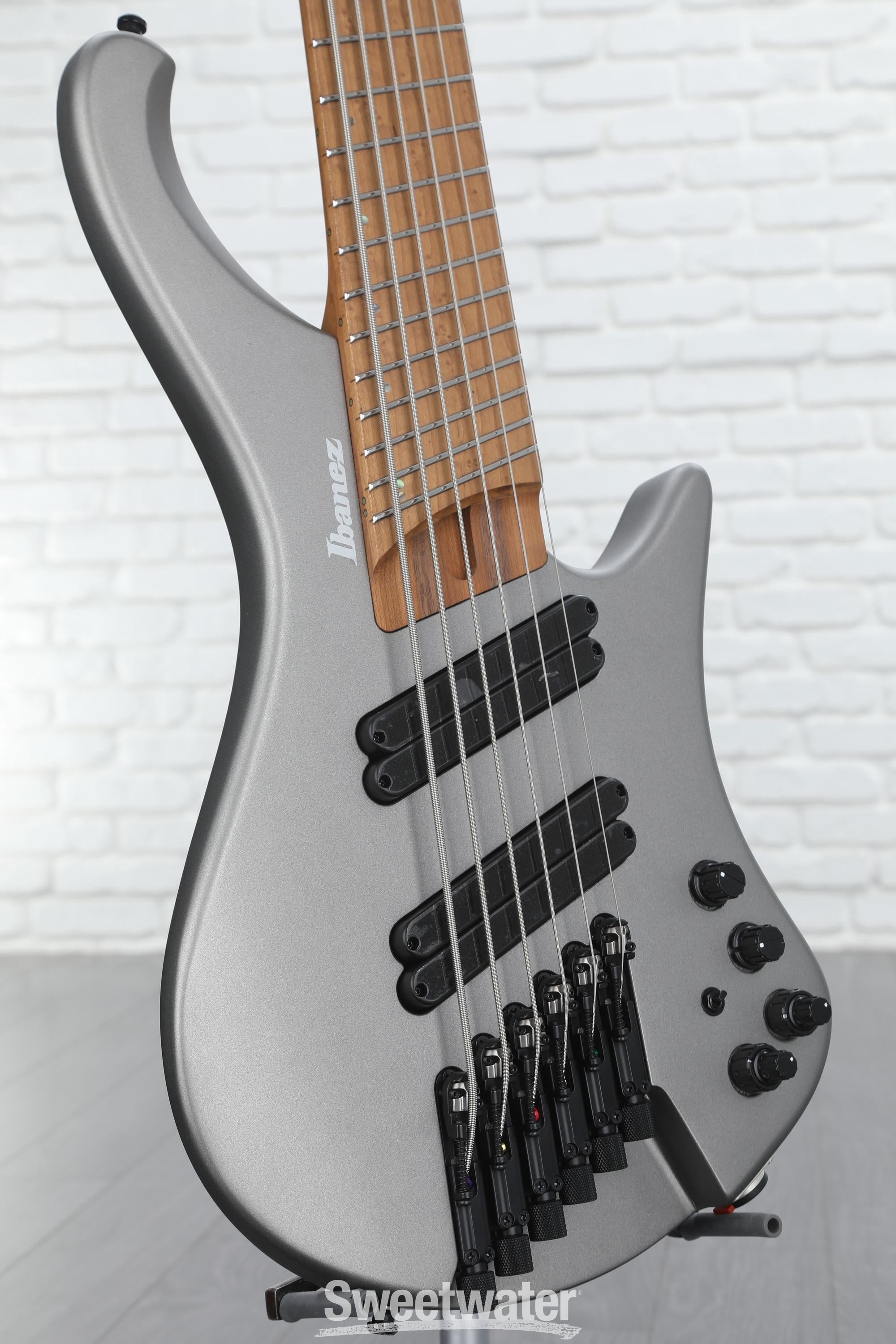 Ibanez Bass Workshop EHB1006MS 6-string Bass Guitar - Metallic