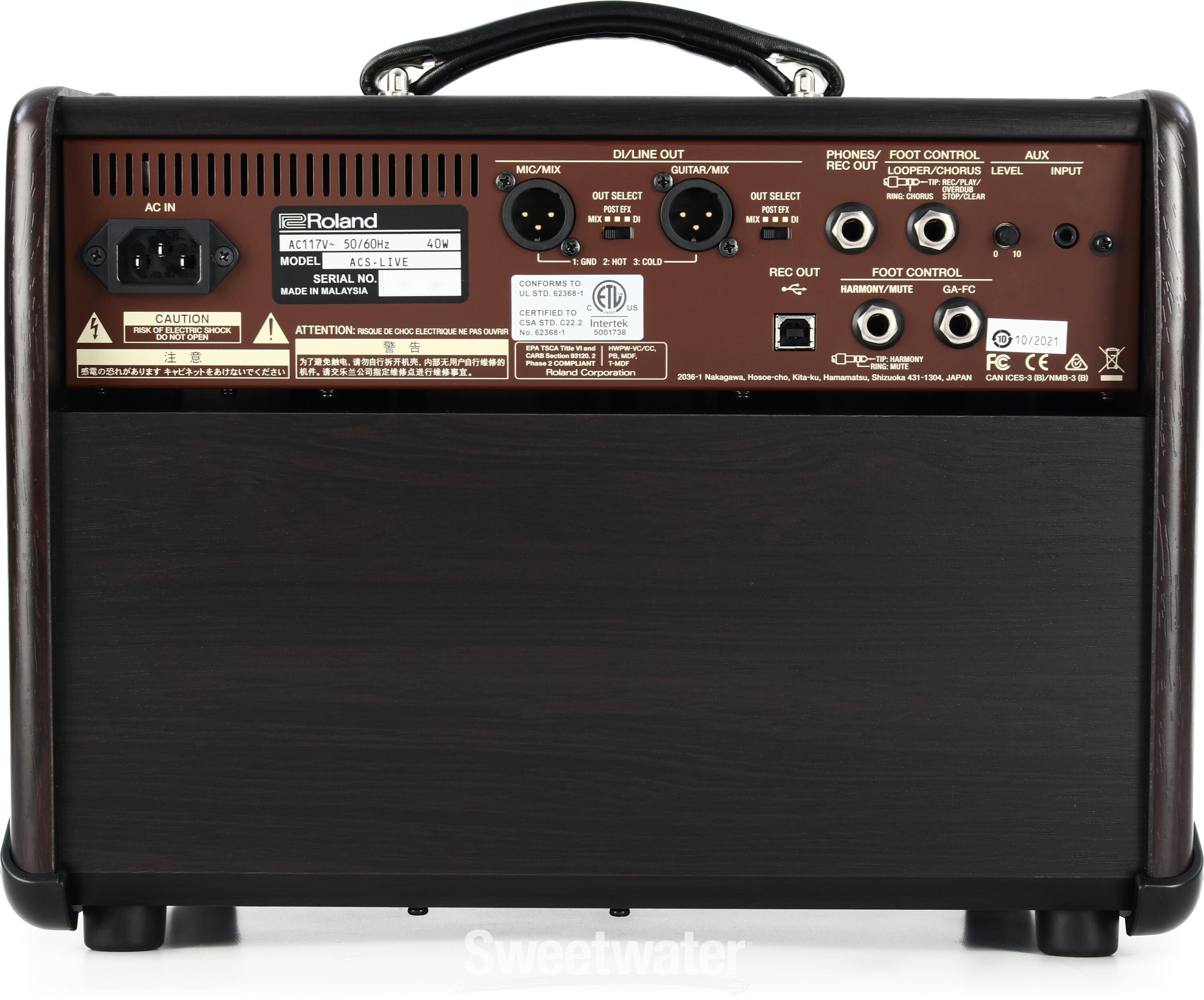 Boss Acoustic Singer Live 60-watt 1 x 6.5-inch Acoustic Guitar