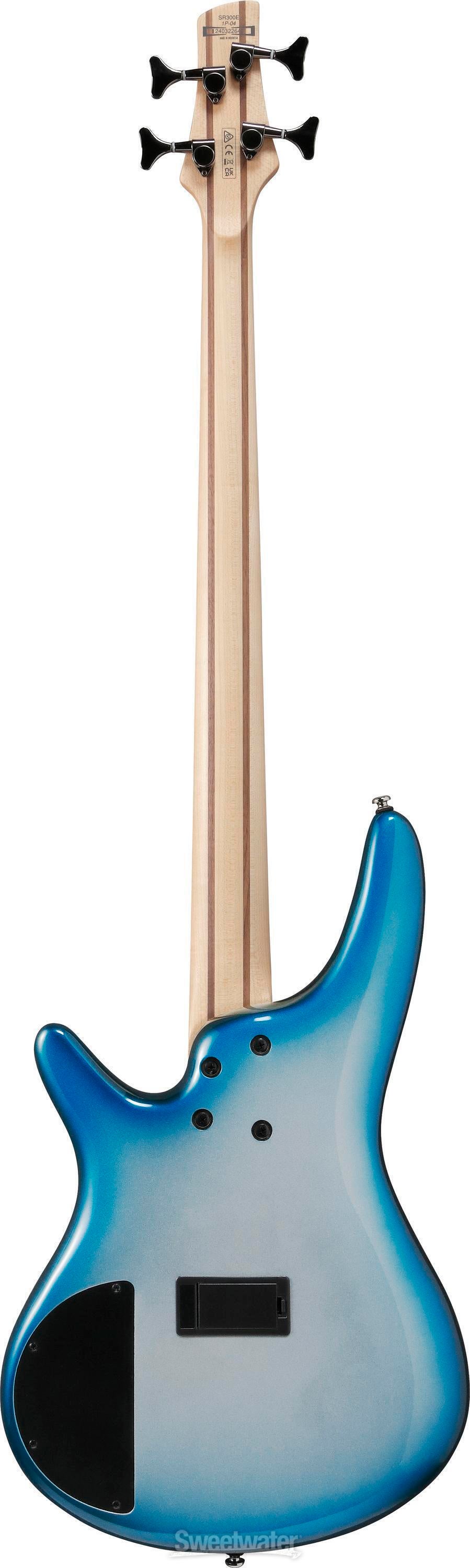 Ibanez SR Standard SR300E Bass Guitar - Deep Ocean Metallic