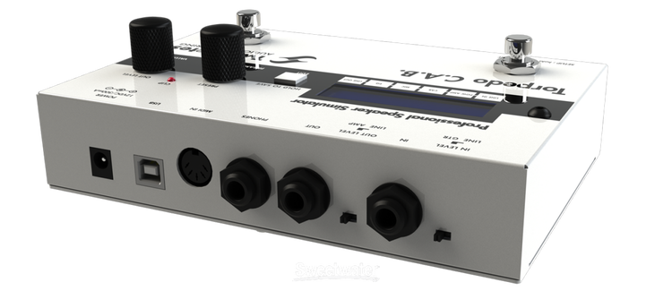 Two Notes Torpedo C.A.B. Speaker Simulator Pedal | Sweetwater