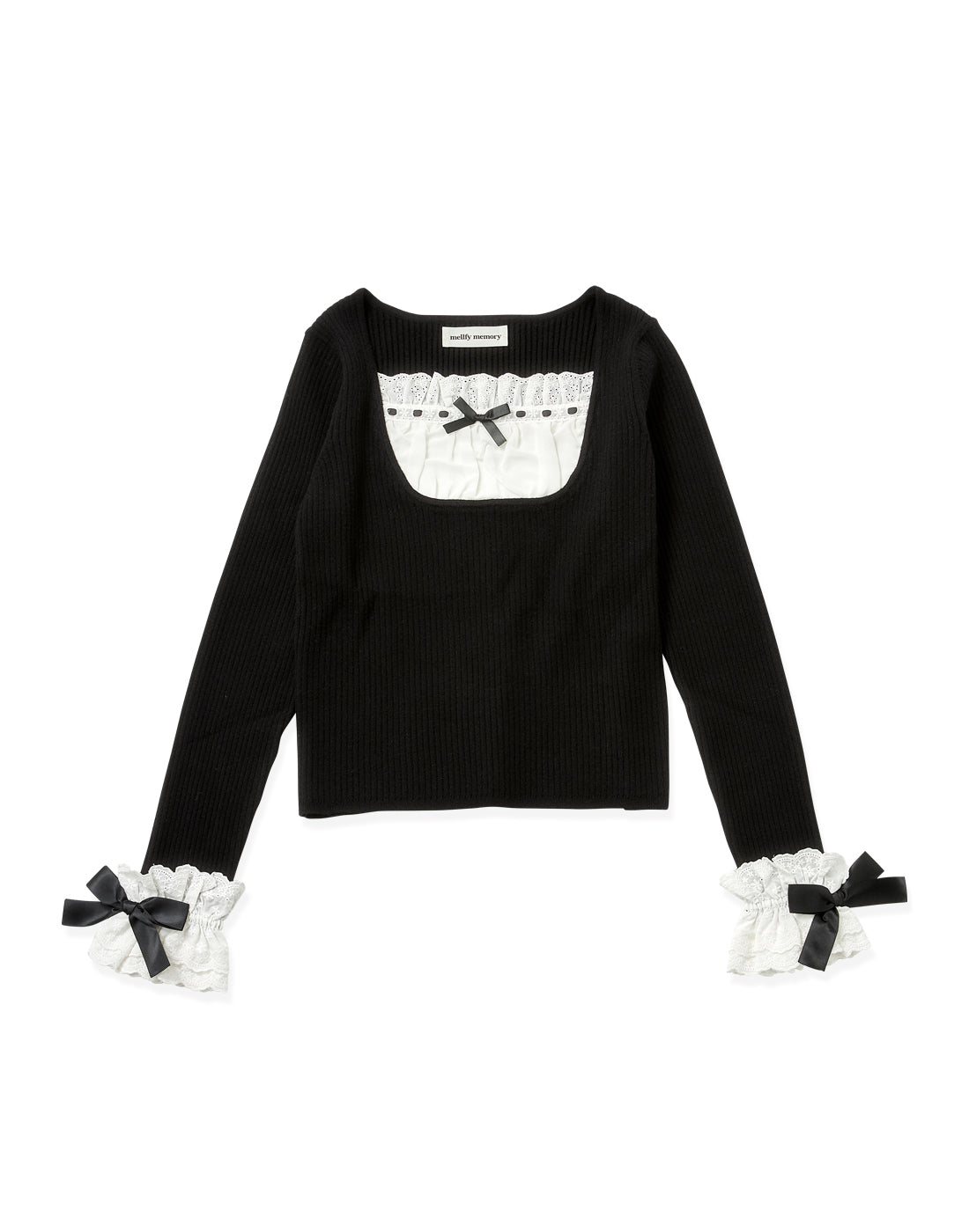 愛しのlace frill cuffsトップス – mellfy memory