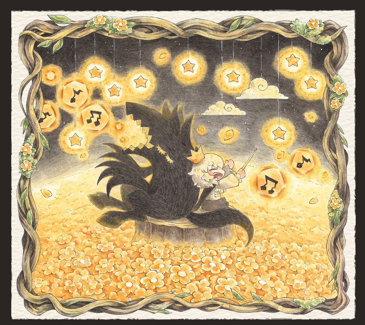 志方あきこ」月夜の音楽会 | Melodie Celestie